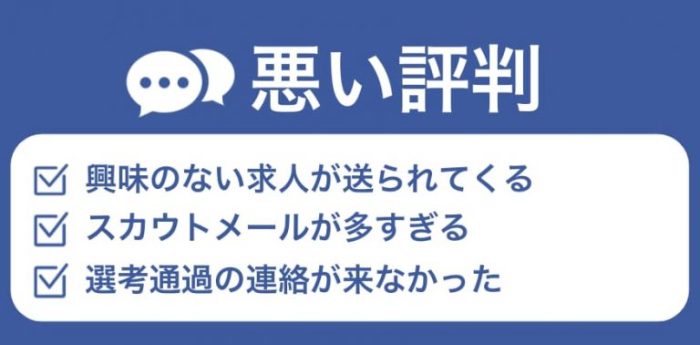 イーキャリアの悪い評判