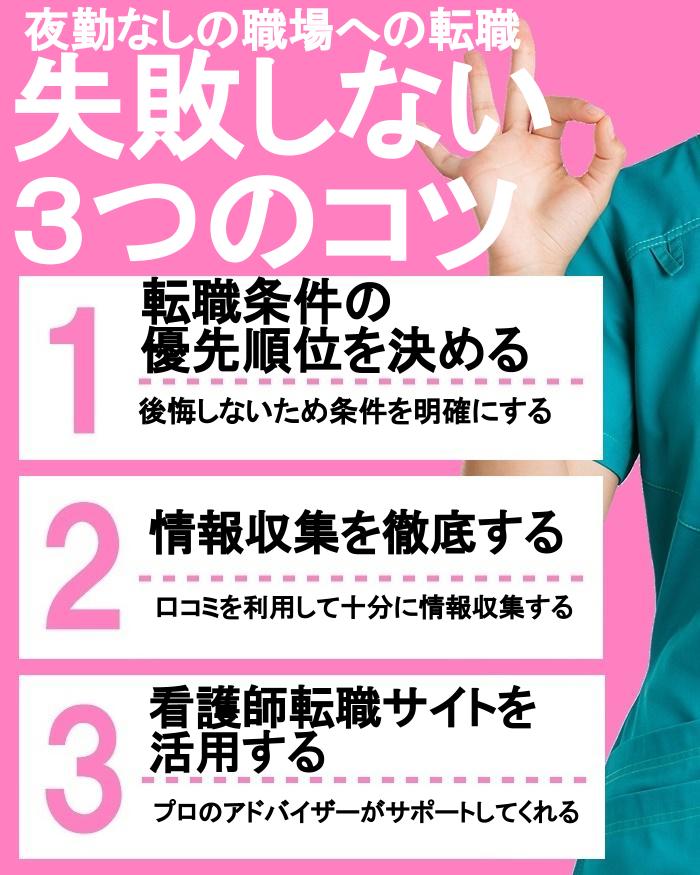 看護師 夜勤なし