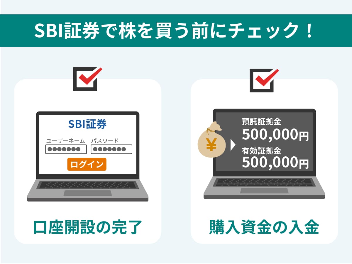 SBI証券で株を買うまでにチェックすること