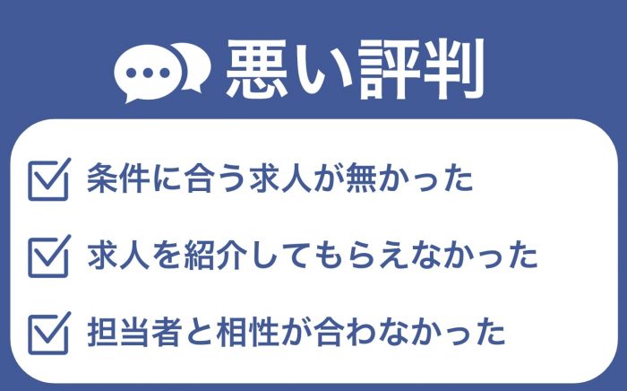 悪い評判