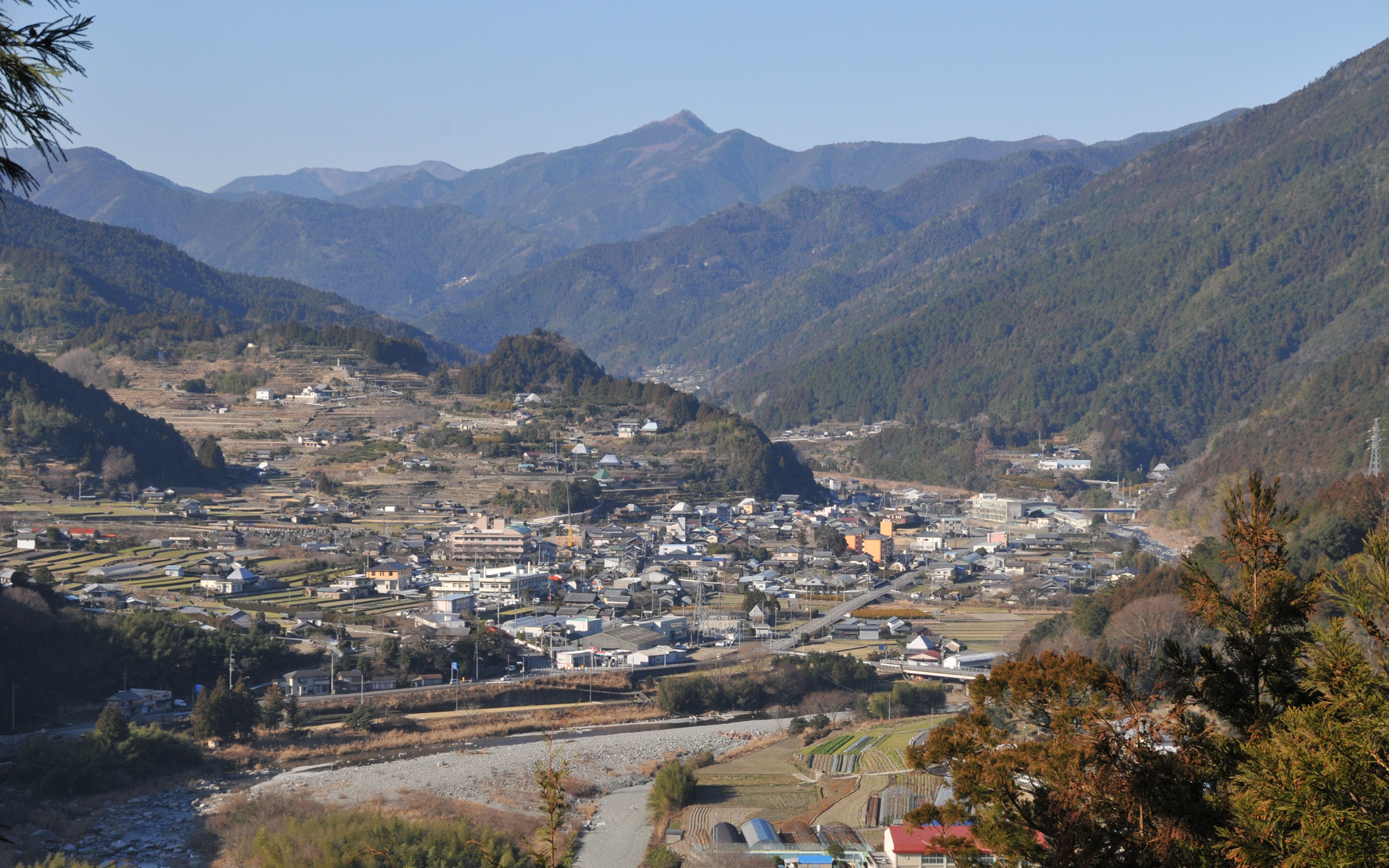 神山町の風景