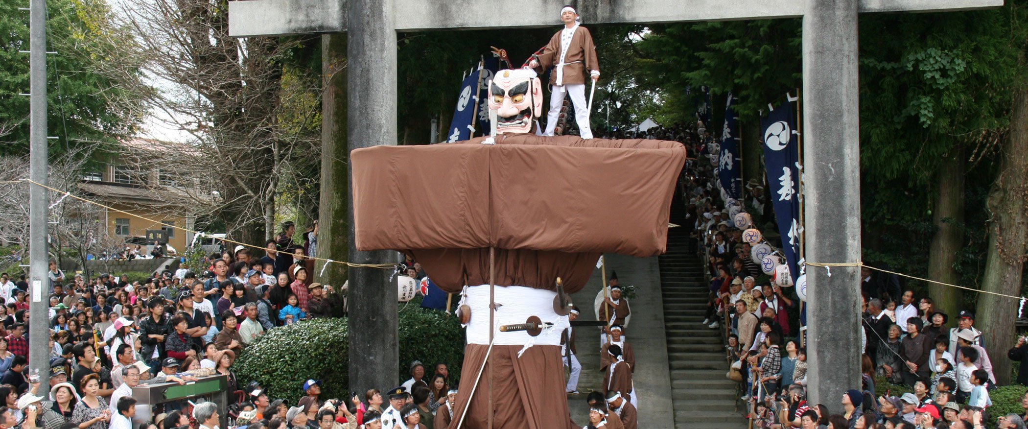 曽於市の弥五郎どん祭り