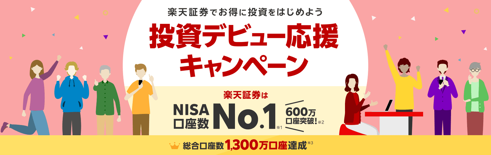 【投資デビュー応援】口座開設キャンペーン | 楽天証券