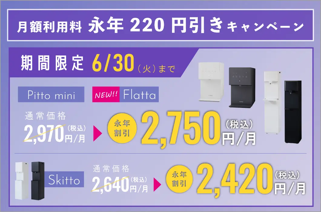 しずくりあ キャンペーンバナー