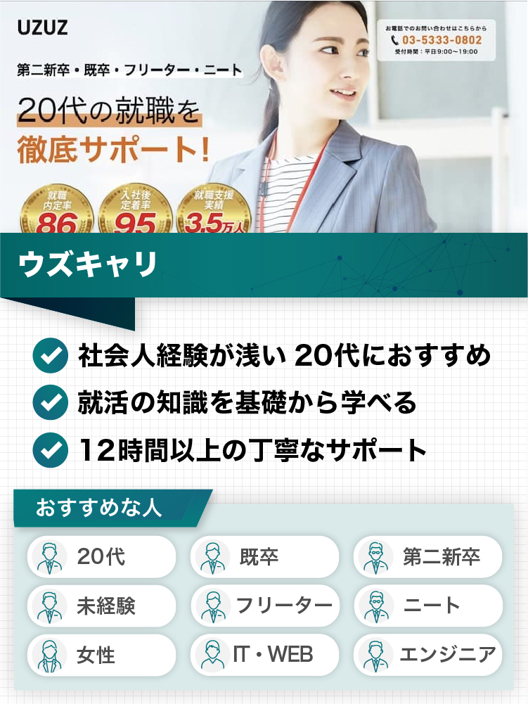 登録前に確認 ウズキャリ Uzuz の気になる評判と利用前の全注意点 ナビナビ