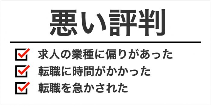 マイナビ薬剤師の悪い評判