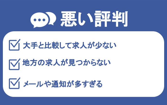 エン転職の悪い評判