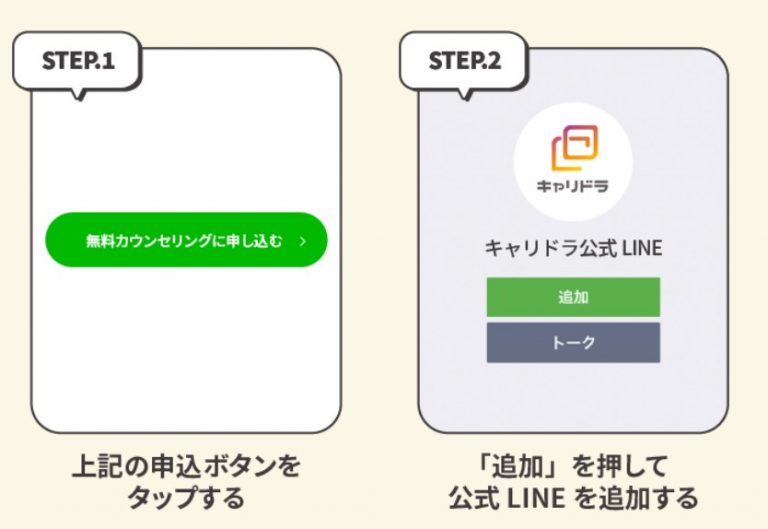 LINEで友だち登録をする