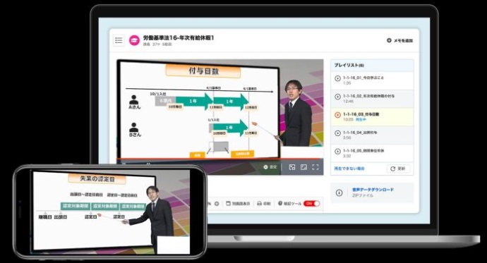 スタディングの社労士通信講座