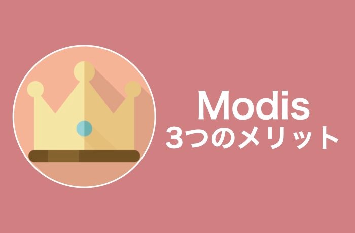 Modisを利用する3つのメリット